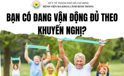 (HCDC) Bạn có đang vận động đủ theo khuyến nghị?
